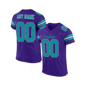 Maillot de football américain OEM personnalisé 100% Polyester respirant à séchage rapide maillot de pratique de football américain athlétique pour hommes - Product Image 2