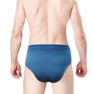 <b>Men's</b> Comfortable Bamboo Fiber Sexy Lace <b>G</b>-<b>String</b> Underwear Bulge Pouch Breathable Panties Logo Classic Bamboo <b>Men's</b> Underwear - Product Image 3
