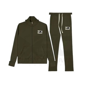Conjunto Deportivo de Invierno para Hombre de Alta Calidad, Personalizado, con Capucha, de Secado Rápido, Liso, Teñido, al por Mayor, con Etiqueta Personalizada, de Forro Polar Transpirable - Product Image 2