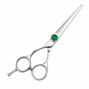 Professional Barber <b>Scissors</b> Stainless Steel Straight Blade <b>Cuticle</b> <b>Scissors</b> Removable Handle Right-Handed Durable Steel Handle - Product Image 4