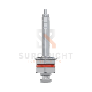 Surgiright Instruments, llave de carraca Dental de titanio, fuente de alimentación Manual, mango Extra largo para controlador de implantes estrechos sin montaje - Product Image 1