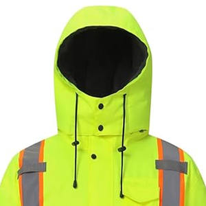 Veste de sécurité pour les travailleurs Conception personnalisée avec veste à glissière de haute qualité Poches à outils de sécurité faites par les sports vestimentaires - Product Image 2