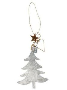 Adorno colgante de Navidad galvanizado clásico, acabado artístico duradero resistente, perfecto para la decoración del hogar y la Oficina de invierno - Product Image 5