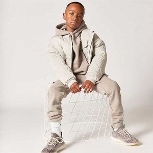 Personalizado 2025 bordado niños 100% algodón niños ropa chándal manga larga bebé Gril conjunto niño chándal - Product Image 6