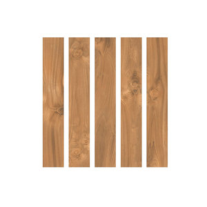 Carreaux de sol en bois rustique de qualité supérieure, populaires pour l'intérieur, bande de bois, carreaux en porcelaine de 200x1200 mm pour usage commercial - Product Image 1