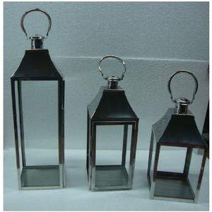 Decor Light Iron Metal <b>Candle</b> Holder | <b>Black</b> <b>Lantern</b> Hanging Hook for Wedding Party Birthday Decoration - Product Image 2