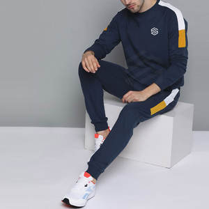 Survêtement XL grande taille pour hommes avec logo personnalisé Style unique en coton respirant Conception coupe-vent de haute qualité - Product Image 4