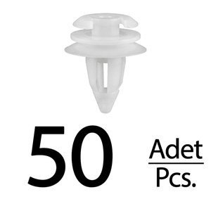 Clips de garniture de porte pour BMW Série 5 E28 E34 E39 E60 E07, Série 6 E63 F12, Série 7 E32 E38 E65 F01 - 50 pièces - Product Image 1