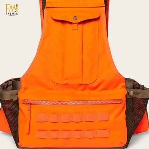 100% Polyester grande taille gilet tactique personnalisable vêtements de travail en plein air respirant chasse Camping gilet poche avant décontracté lavé - Product Image 5