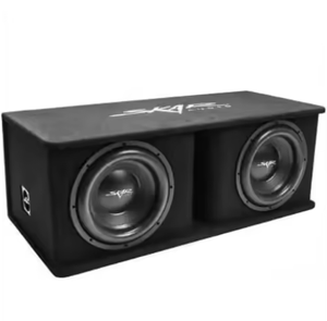 ตู้ลำโพงซับวูฟเฟอร์ Skar Audio รุ่นใหม่ แบบคู่ 8 นิ้ว 1400 วัตต์ พร้อมตู้ลำโพงในตัว - Product Image 1