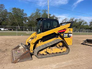 Cargadora de dirección deslizante Caterpillar 289D 2017, usada de calidad, lista para envío, certificada CE EPA, con motor, bomba, caja de cambios y rodamientos. - Product Image 3