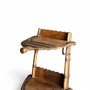Étagère à livres en laiton FTD, type sur pied, pour salon - Product Image 4