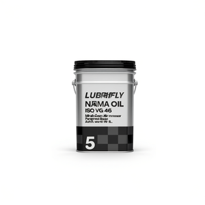 Olio Lubrifly Nema 46 ISO VG 46, Lubrificante per Compressori d'Aria a Base Paraffinica, Senza Ceneri, Anti-Usura, 5 L - Product Image 3