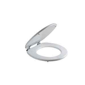 Sedile WC Universale Bianco Opaco FSC Mix con Chiusura Ammortizzata - Product Image 2