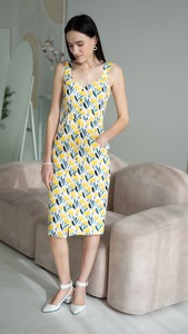 Vente chaude Mini été printemps robe plage imprimé cottagecore robe boho midi robe romantique - Product Image 5