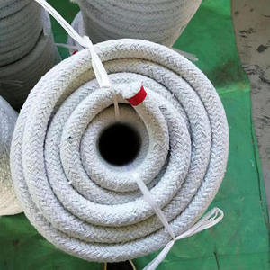 Corde en fibre céramique ignifuge pour portes <span class=keywords><strong>de</strong></span> cheminée, poêles <span class=keywords><strong>à</strong></span> <span class=keywords><strong>bois</strong></span> et joints <span class=keywords><strong>de</strong></span> cheminée - Product Image 3