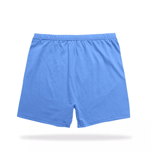 บ็อกเซอร์ผ้าฝ้ายเนื้อนุ่มสำหรับผู้ชายกางเกงขาสั้นเอวสูงระบายอากาศได้ดีสวมใส่สบายสีพื้นพิมพ์ลายอย่างยั่งยืน - Product Image 4