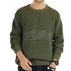 Service OEM Pulls pour hommes de haute qualité Pulls à col rond pour hommes Taille personnalisée Pulls en coton - Product Image 1
