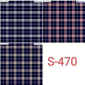 Tela de popelina teñida de hilo tejido de primera calidad para camisas de niños y niñas para exportación internacional - Product Image 3