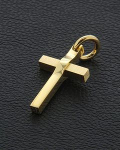 Antique Jewelry Silver Baguette High Quality Vintage Christian Religious Stainless Steel Cross Charm Pendant Necklace for Men - Product Image 5