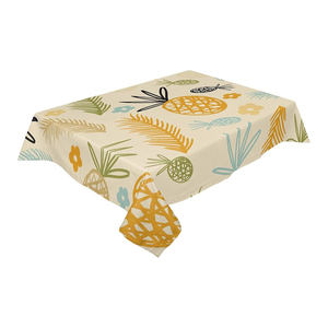 Best Selling Floral Design Custom Print Luxury Embroidered Weddings Decoration <b>Tablecloth</b> at Wholesale Price - Product Image 1