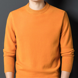 Pull à col rond pour homme, automne/hiver, mode décontractée, tricot chaud, SUPREX ENTERPRISES, acrylique/nylon/laine, simple - Product Image 3