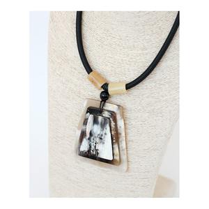 2025 nouveauté collier en corne de buffle fait à la main bijoux de haute qualité avec une conception animale Simple Unique pour les fêtes et les mariages - Product Image 1