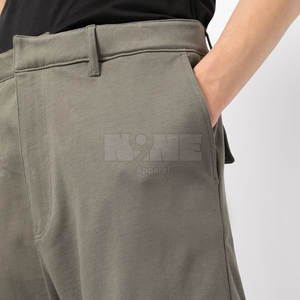 กางเกงคาร์โก้ของผู้ชายเอวผ้าใบระบายอากาศได้ดีสไตล์ลำลอง - Product Image 5