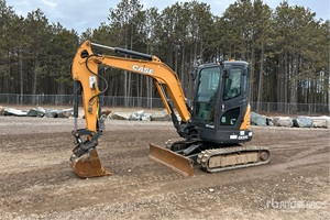 Chargeuse sur chenilles diesel CX37C, mini-excavatrice avec pompe hydraulique ENERPAC et moteur Kohler, haute efficacité - Product Image 3