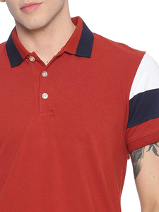 เสื้อโปโลพิมพ์ลายสำหรับผู้ชายใส่เล่นกีฬาปักลายฉลากกอล์ฟดีไซน์เรียบหรูออกแบบได้ตามต้องการ - Product Image 2