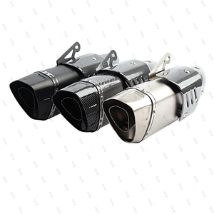 Silencieux d'échappement de moto universel 51mm AKR pour <span class=keywords><strong>KTM</strong></span> RC <span class=keywords><strong>125</strong></span> 250 390 pour YAMAHA R6 R3 Ninja Z 400 250 Z900 ZX6R - Product Image 2