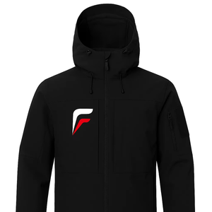 Chaqueta Cortavientos de Invierno de Alta Calidad para Hombre, con Capucha, Estilo Urbano, Cierre de Media Cremallera, Logotipo Frontal, Talla XS, Servicio OEM, Ecológica - Product Image 1