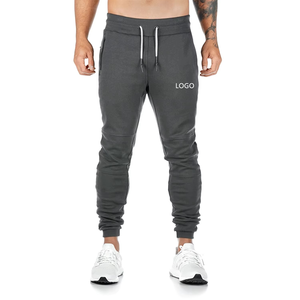 High Quality Private Label Khaki <b>Polyester</b> Mens Fashion Slim Fit <b>Jogger</b> Sweatpants custom <b>joggers</b> - Product Image 1