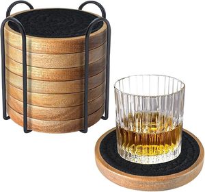 Amazing Breaded Cotton Rope and Wooden Dining <b>Table</b> Coaster High Quality <b>Low</b> Price Coaster for Christmas and Parties - Product Image 1