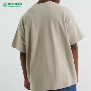 Camisetas de Alta Calidad Fabricadas en Pakistán, Marca Behram International, Personalizadas, Corte Holgado, Logotipo Impreso Digitalmente, 100% Algodón para Hombre - Product Image 6