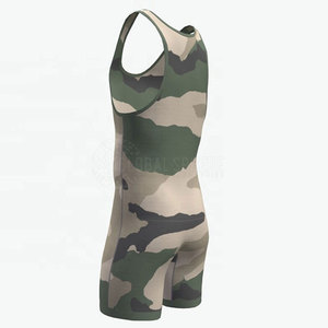 New Arrival Spandex Polyester Wrestling Wear <b>Men</b> Wrestling <b>Singlet</b> Quick Dry Customized <b>Singlet</b> - Product Image 2