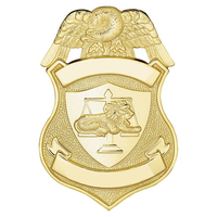 Insignias Metálicas Personalizadas para Fuerzas de Seguridad en Eventos 2026, Insignias de Seguridad Metálicas en Blanco