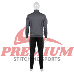 Custom <b>Zip</b> <b>Up</b> Hooded Tracksuit Men's Polyester Nylon Windbreaker Set Two Piece Jogging Suit - Product Image 3