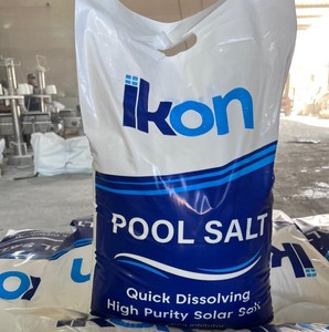 เกลือสระว่ายน้ำอุตสาหกรรมเกรด IKON ความบริสุทธิ์ 99.9% NaCl |   การปรับสภาพน้ำและการบำบัดน้ำ |   ได้รับการรับรองมาตรฐาน ISO - Product Image 6