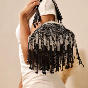 Sac Batau indien fait à la main pour femmes, fête, mariage, festival, cadeau ethnique de luxe, pochette en gros - Product Image 1