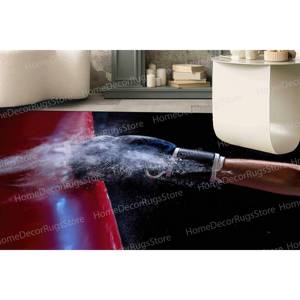 Tapis de boxe imprimé - Tapis de boxeur, Tapis Knock Down, Tapis pour homme, Tapis doux non tissé - Product Image 5