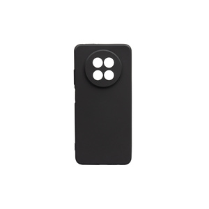 Biye เคส TPU ซิลิโคนสีดำพรีเมี่ยมสำหรับ realme 12 C53 OPPO A3S 4G ป้องกันลายนิ้วมือและไฟฟ้างานฝีมือ - Product Image 1