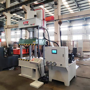 Presse hydraulique à emboutissage profond pour tôles de 400 tonnes à quatre colonnes, fabrication de chariots à roulettes, machine à froid - Product Image 1