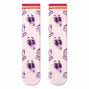 Chaussettes fantaisie en mélange de coton pour adultes, chaussettes décontractées à motifs colorés, vente en gros directe d'usine, exportation depuis Istanbul, Turquie - Product Image 1