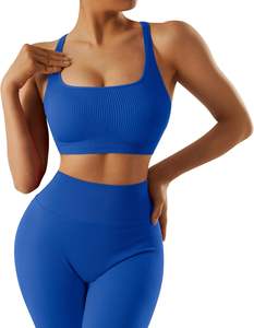 Ensemble de vêtements de sport pour femmes de qualité supérieure personnalisé, vêtements de sport OEM, vente en gros, leggings de yoga à taille élastique - Product Image 1