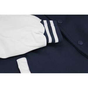 Votre propre conception marque Logo/image personnalisé personnalisé n'importe où hommes femmes bricolage à la mode col montant veste mode nouvelle veste - Product Image 3