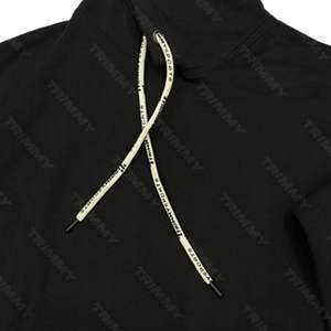 เสื้อมีฮู้ดลำลองของผู้ชายแบบใหม่100% โลโก้และเสื้อผ้าผ้าฝ้ายมีฮู้ดพิมพ์ลายสกรีนด้วยเชือกผูกรองเท้า - Product Image 6