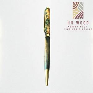 Amethyst Collection 1.0mm Stylo à bille en métal Cadeau d'affaires unique pour les cadres occupés Café Twist Cadeau de Nouvel An - Product Image 3