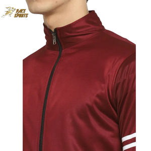 Chaquetas Bomber Personalizadas para Hombre, Diseño Premium de Alta Calidad, Color Granate con Cierre, Estilo Universitario, para Exteriores, Superventas - Product Image 5