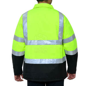 Venta caliente Chaqueta DE SEGURIDAD Alta visibilidad Construcción Seguridad Hi Vis Chaqueta DE SEGURIDAD reflectante - Product Image 2